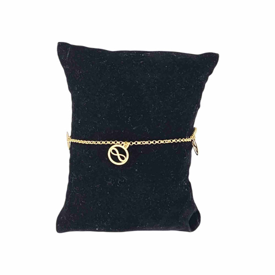 Pulsera Baño de Oro Infinito