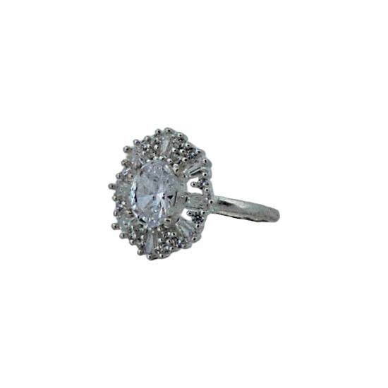 Anillo de Compromiso Moissanite Vintage