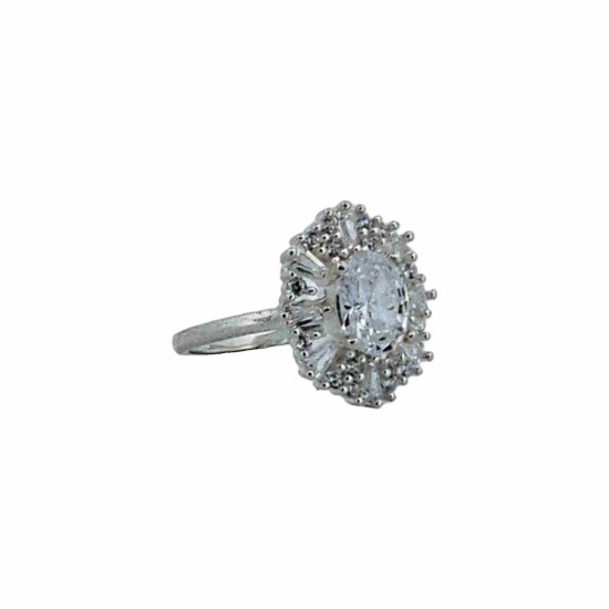 Anillo de Compromiso Moissanite Vintage